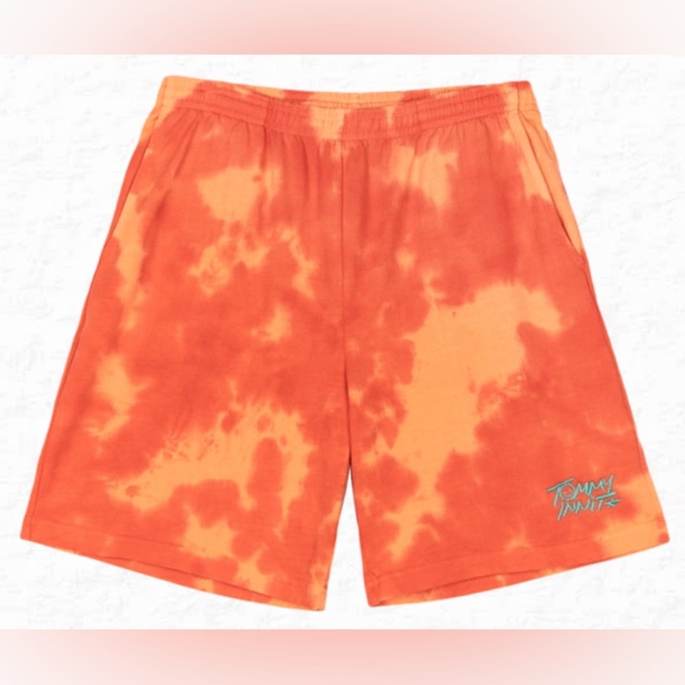 TommyInnit Sunset Orange Shorts